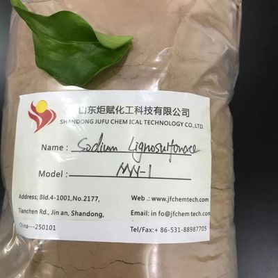 Na 리그노설폰산염 CAS 8068-05-1 자유 유동 분말 초가소제 C20H24Na2O10S2